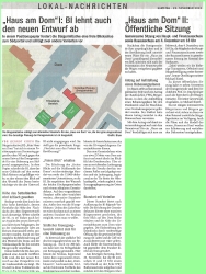 2013-11-23 Haus am Dom - BI lehnt auch den neuen Entwurf ab.jpg